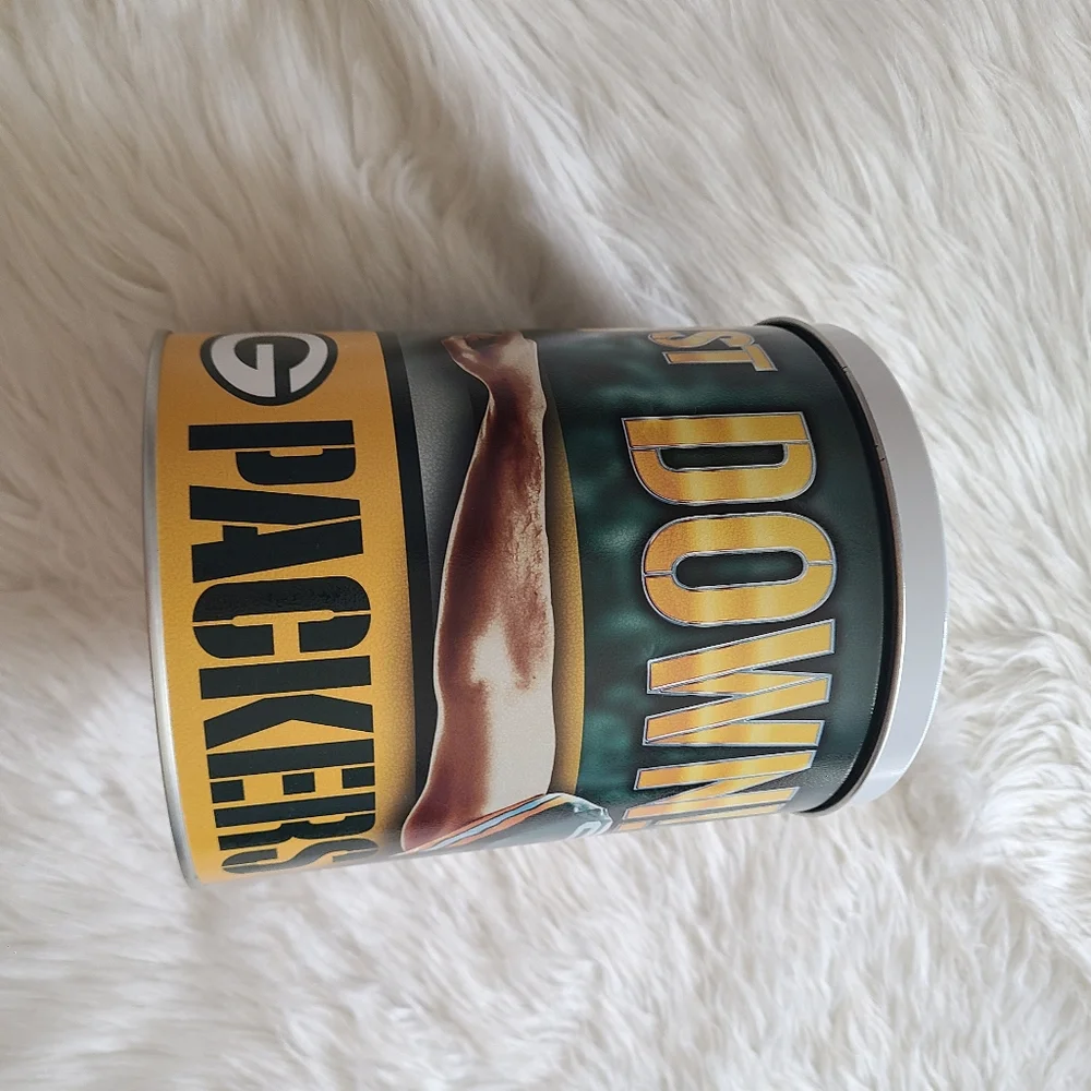 Green Bay Packer Steel Tin - Storage Containers